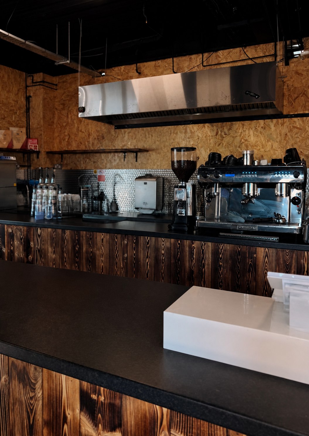Coffee counter shown on the EmpoweredEATS Liverpool café page